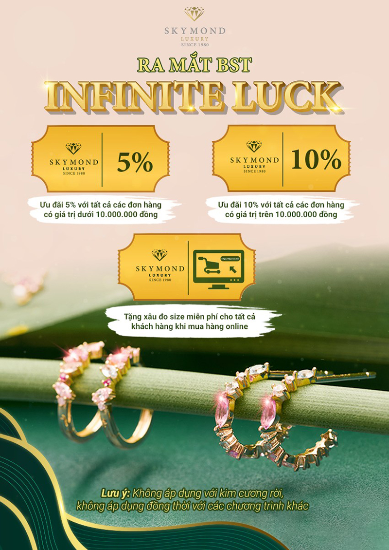Bộ sưu tập trang sức Infinite Luck cao cấp