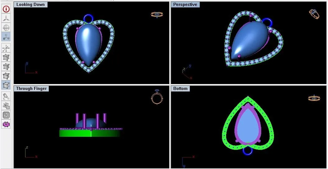 Thiết kế nữ trang 3D