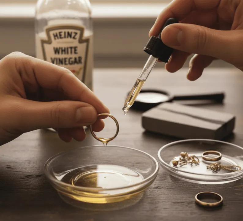 thử vàng tại nhà