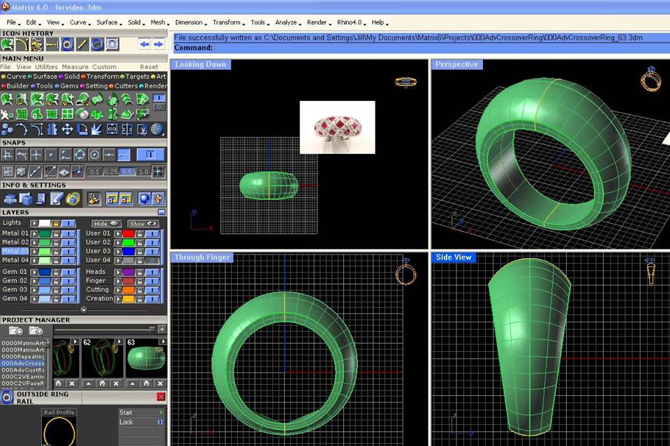 Combo 4: Truyền nghề Thiết kế trang sức 3D