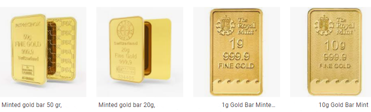 Các thỏi vàng đúc được làm như thế nào?