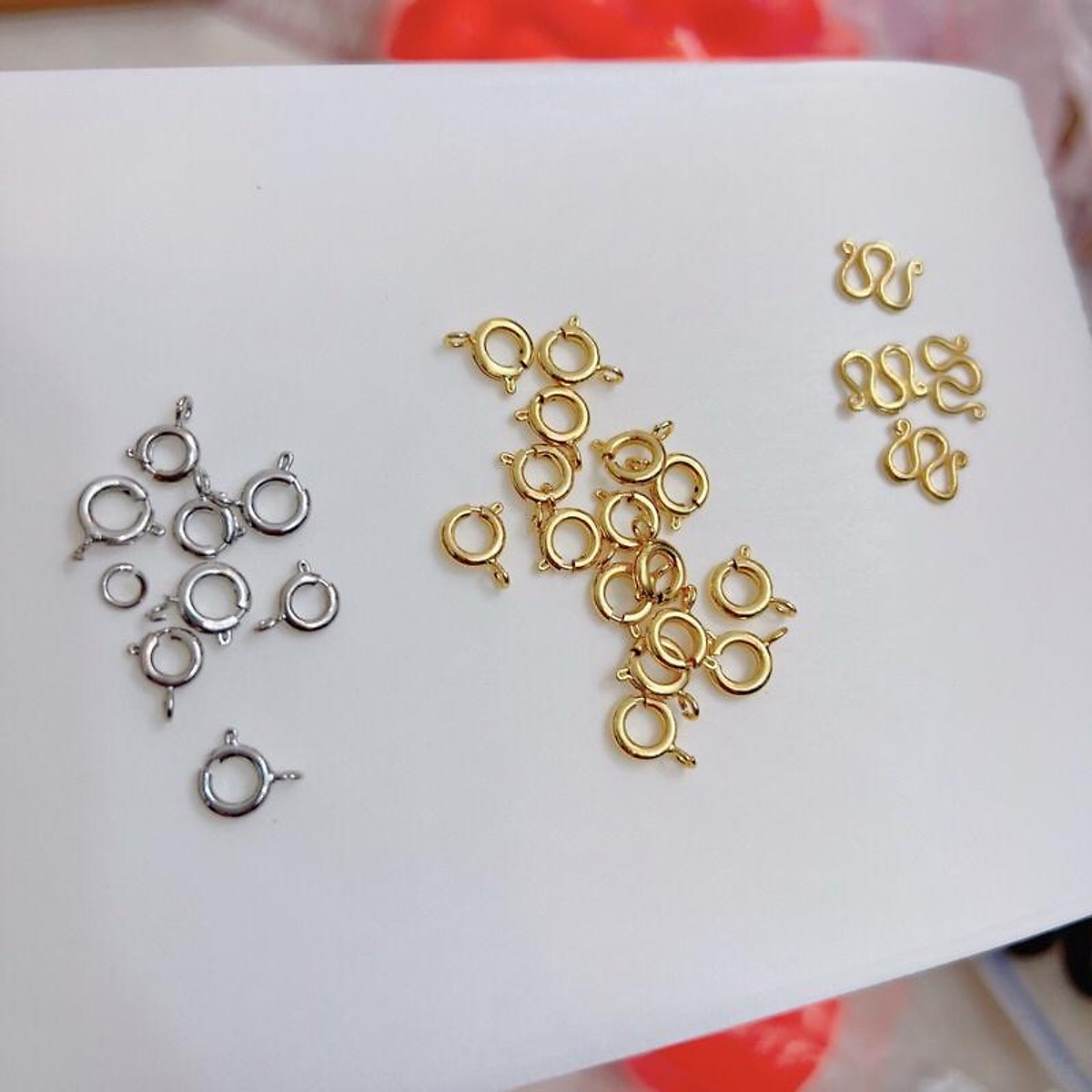 khoá tròn dây chuyền