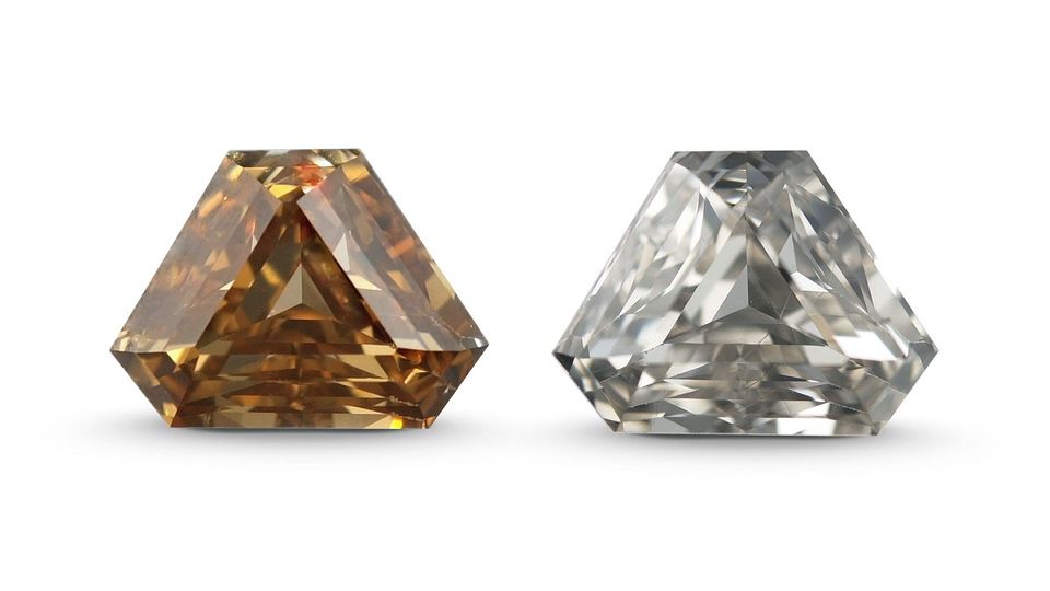 xử lý kim cương màu