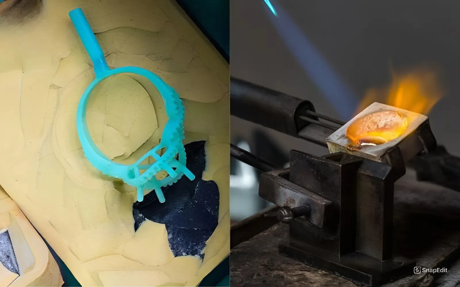 tạo mẫu sáp trang sức