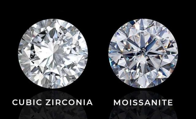 So sánh đá CZ và Moissanite | Cái nào giống kim cương hơn?