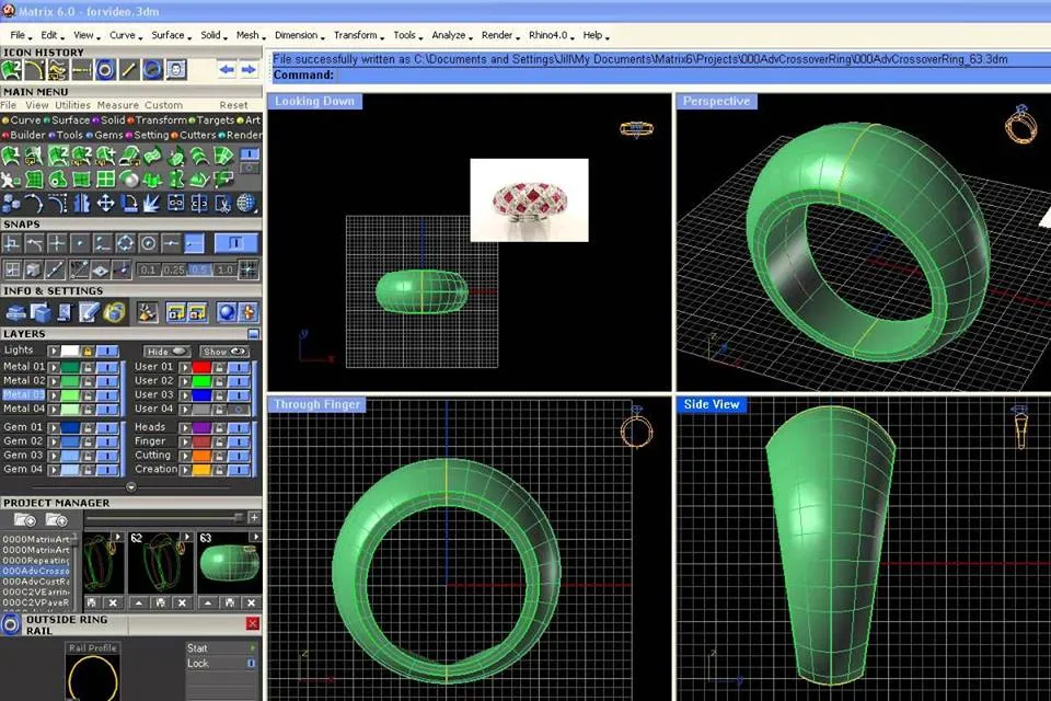 Vẽ 3D Trang Sức: Hướng Dẫn Toàn Diện Công Nghệ CAD/CAM