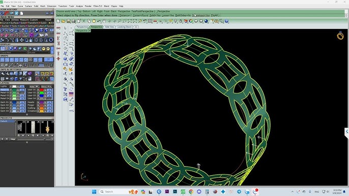  VẼ 3D NHẪN ĐỒNG TIỀN