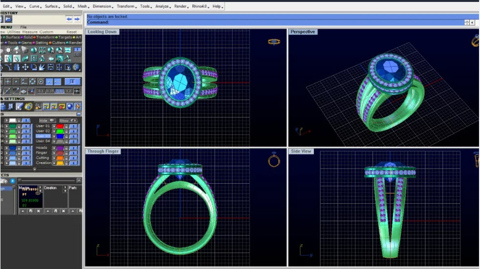 Ứng dụng in 3D trong kim hoàn và lý do in 3D là sự lựa chọn lý tưởng