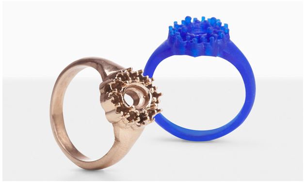 in 3D bằng mực Resin trong ngành kim hoàn