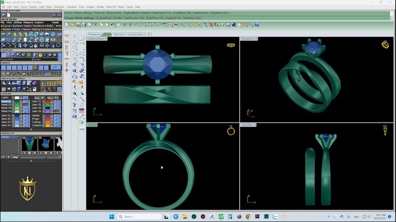 THIẾT KẾ LÒNG NHẪN BO TRÒN: BÍ QUYẾT CHỌN MẪU NHẪN CƯỚI ĐẸP ĐỂ ĐEO THOẢI MÁI CẢ NGÀY