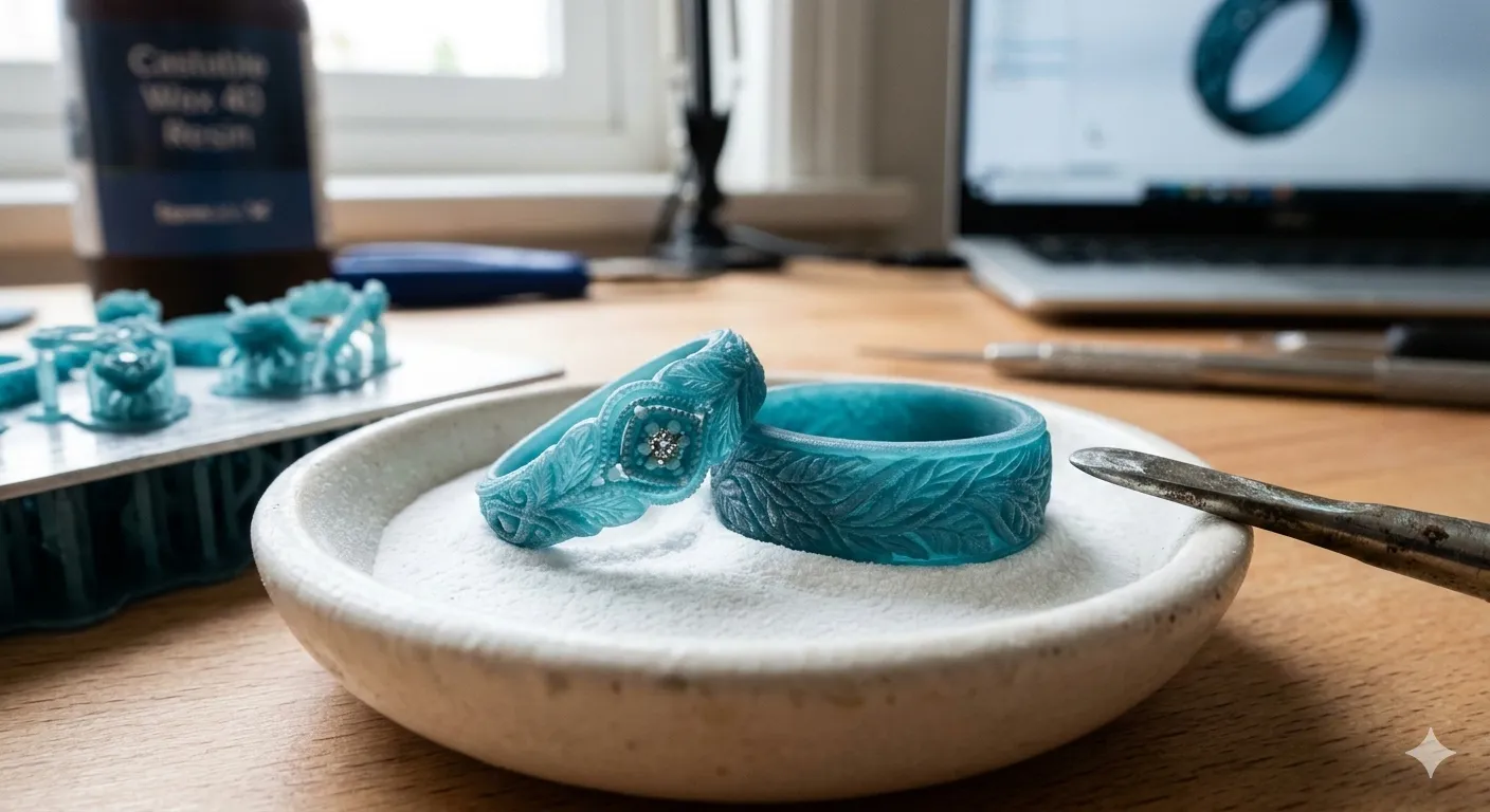 s&aacute;p nhẫn cưới in 3D