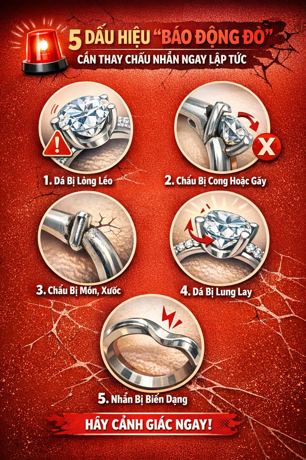 dấu hiệu chấu đ&aacute; cần thay