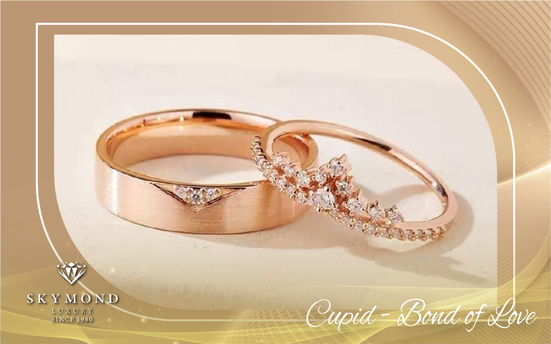 BẬT MÍ NGUỒN CẢM HỨNG MỚI CHO BST NHẪN CƯỚI  " CUPID BOND OF LOVE  "
