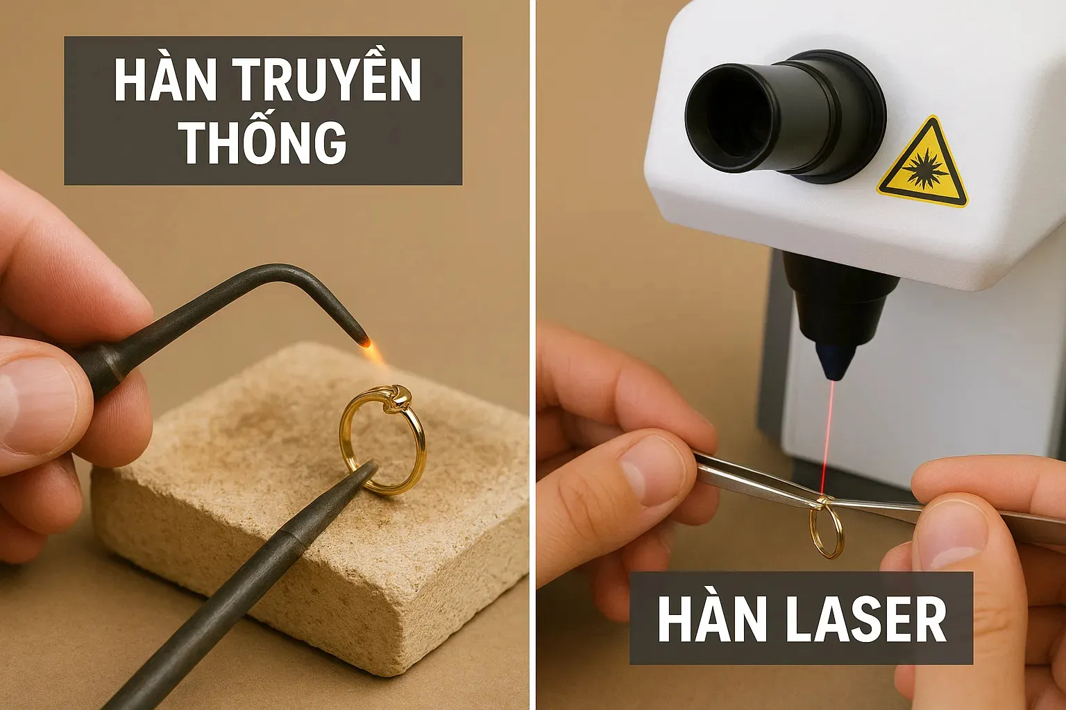 dụng cụ hàn trang sức