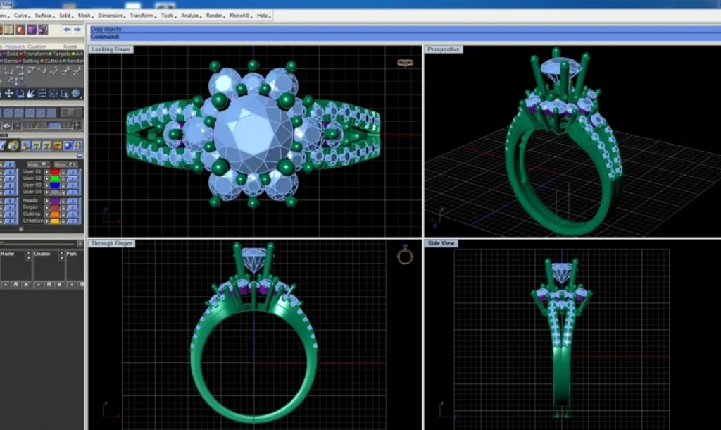thiết kế trang sức 3D