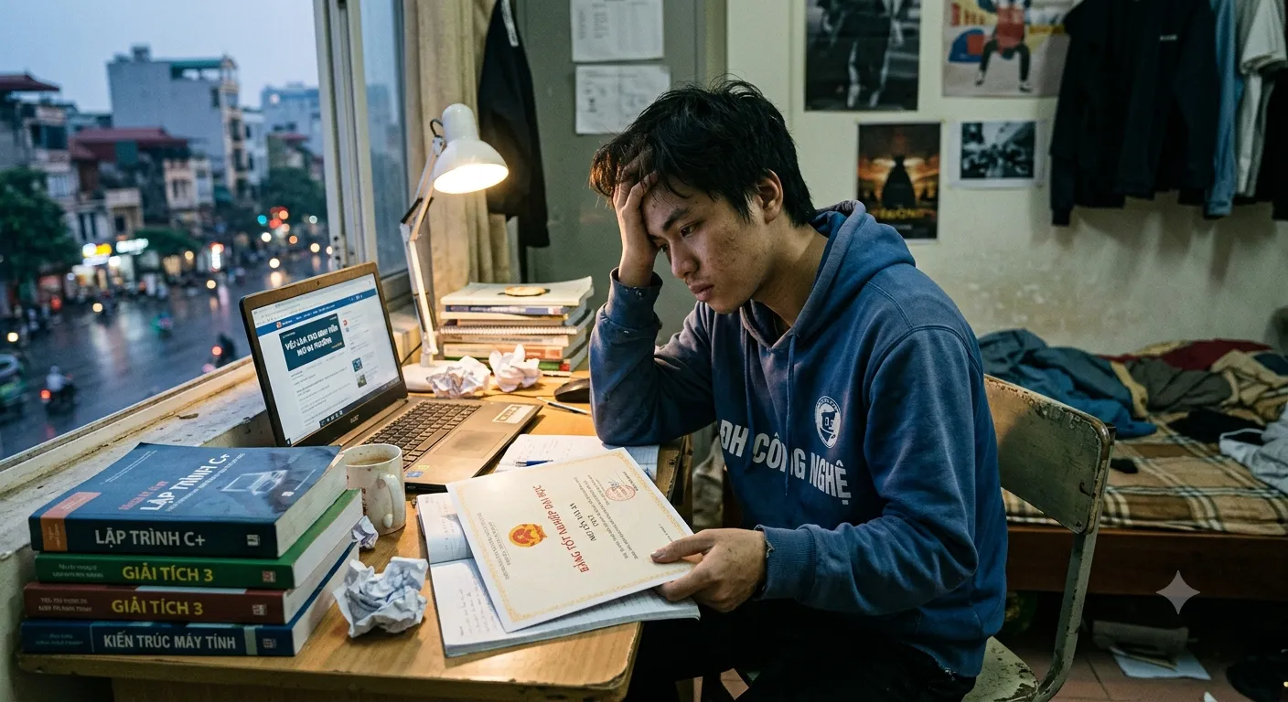 sinh vi&ecirc;n lựa chọn theo học đại học