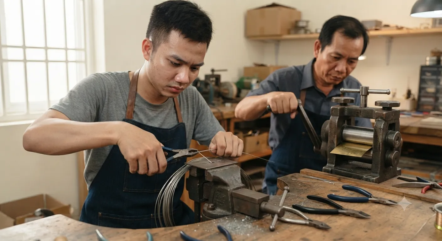 Cơ hội làm việc ngành kim hoàn tại xưởng trang sức