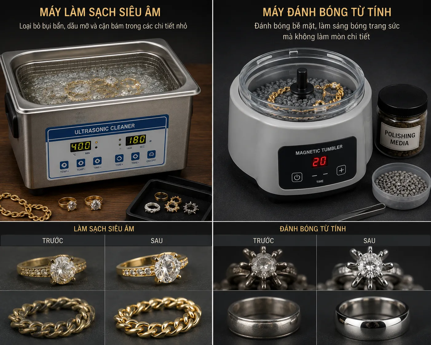 Dụng cụ nghề kim hoàn nâng cao: Những thiết bị không thể thiếu của nghệ nhân