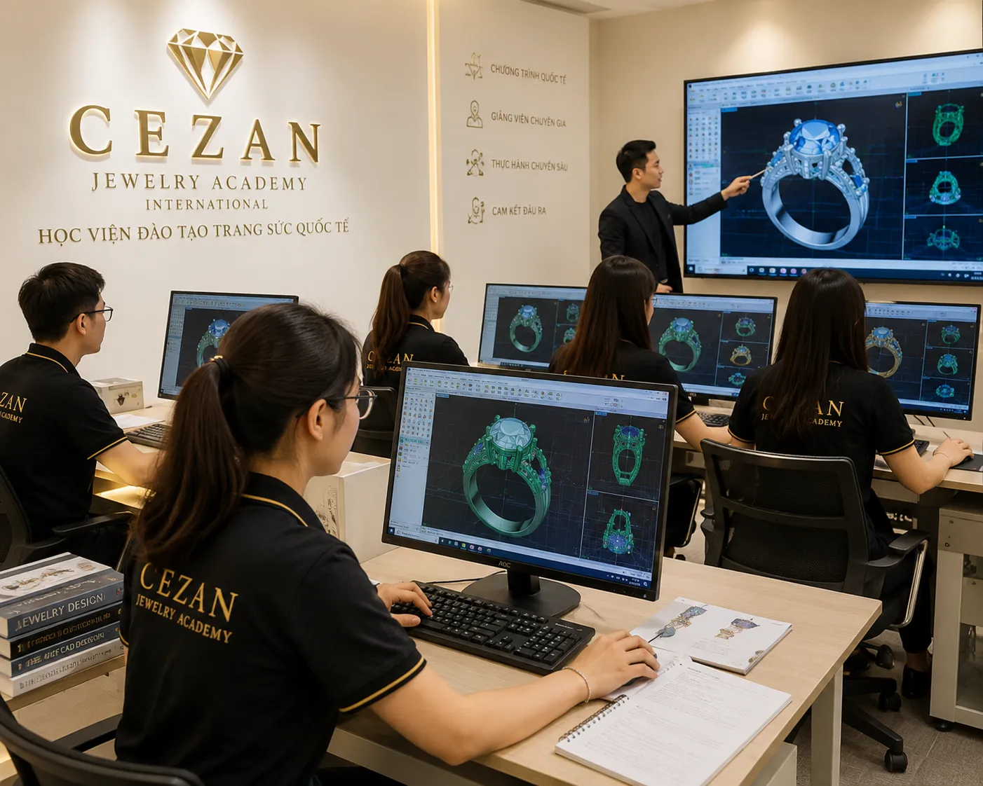 học viên thiết kế 3D